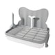 thumbnail image 4 of Bandeja De Entrenamiento Para Ir Al Baño Para Perros Pequeños Y Medianos, Color Gris, 4 of 5