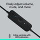 thumbnail image 4 of Auriculares H570e Usb a Con Cable Y Micrófono Para Pc mac, 4 of 7