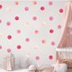 thumbnail image 1 of Círculos en Acuarela Rosa Vinilo Sticker para Decoración Infantil Pared Calcomonia, 1 of 3