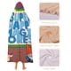 thumbnail image 4 of Bosque Mágico Súper Feliz Manta Capa con Capucha Anti-Bolitas, Manta de Lana Ártica Suave, Manta Portátil de Felpa Ligera y Lujosa, Poncho para Siesta en Casa y Oficina, 100*130cm, 4 of 6
