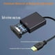 thumbnail image 3 of Usb 3.0 A Hdmi Hd 1080p 15cm Adaptador Usb A Hdmi Para Pc Negro, 3 of 8