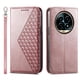 thumbnail image 1 of Funda Flip FOXDOCK para Realme 13 Pro Plus 5G , Estilo Billetera con Diseño Rombo, Correa de Mano y Soporte, Uso Diario, 1 of 6
