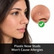 thumbnail image 4 of Pasadores nasales NZDLM 20G Bioflex transparentes 12 piezas 4 estilos, 4 of 7