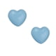 thumbnail image 2 of 2pcs en forma de corazón de cerámica del cajón de la puerta del compartimiento de la manija del pomo del tirador hardware azul, 2 of 5