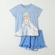 thumbnail image 1 of Pijama Corto Niña Frozen Nieve Celeste Disney, 1 of 5