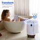 thumbnail image 3 of Calentador de toallas PURE CLEAN tipo cubeta con apagado automático, taupe, 3 of 6