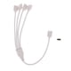 thumbnail image 1 of Conector Divisor RGB 1 a 2/3/4 para Cinta LED, 1 a 4, 1 of 3