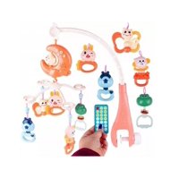 Genérico - Móvil Luna De Bebé Musical Con Lampara Y Control Remoto