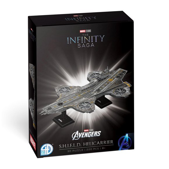 Rompecabezas 4D Cityscape Helicarrier de los Vengadores – 220 piezas