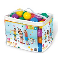 Set 100 Pelotas De Plástico 6.5Cm Multicolor Intex