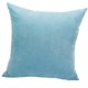 thumbnail image 2 of Funda De Almohada De Tiro Suave Funda De Cojín De Cintura De Sofá Cuadrado Azul Claro 60 X 60cm, 2 of 5