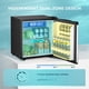 thumbnail image 2 of Minirefrigerador EUHOMY de 1.7 pies cúbicos reversible de una sola puerta, plateado, 2 of 7