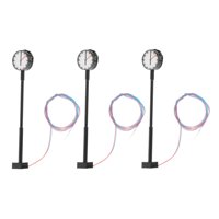 Bothyi - Modelo De Ferrocarril, Reloj, Lámparas, Tren, Escala 1/87, Diseño De Construcción, Iluminación A Escala Ho