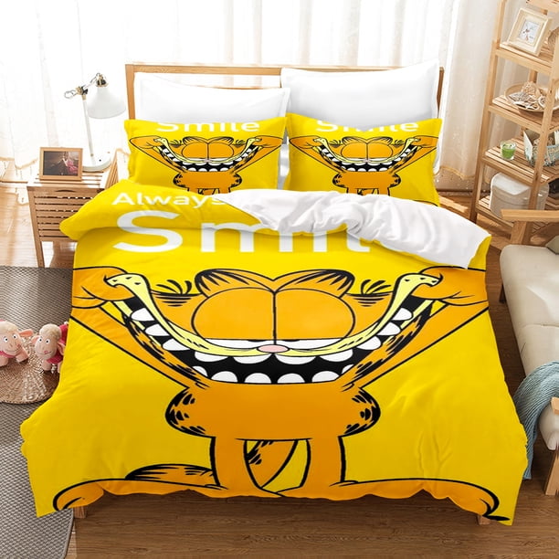 Bedding Full Set Duvet Cover Cute Printed Cartoon Quilt Universal Suitable For Children And Adults Twin Size Sets Covers