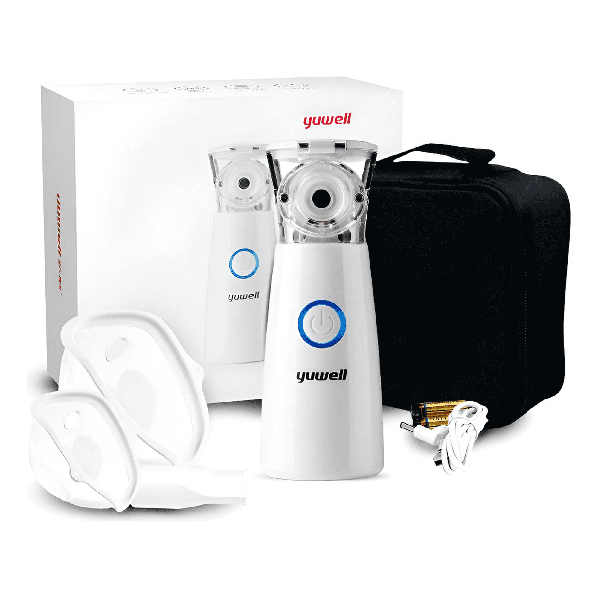 Topmedic |nebulizador Portatil Para Niños Y Adultos Electrico Yuwell M102