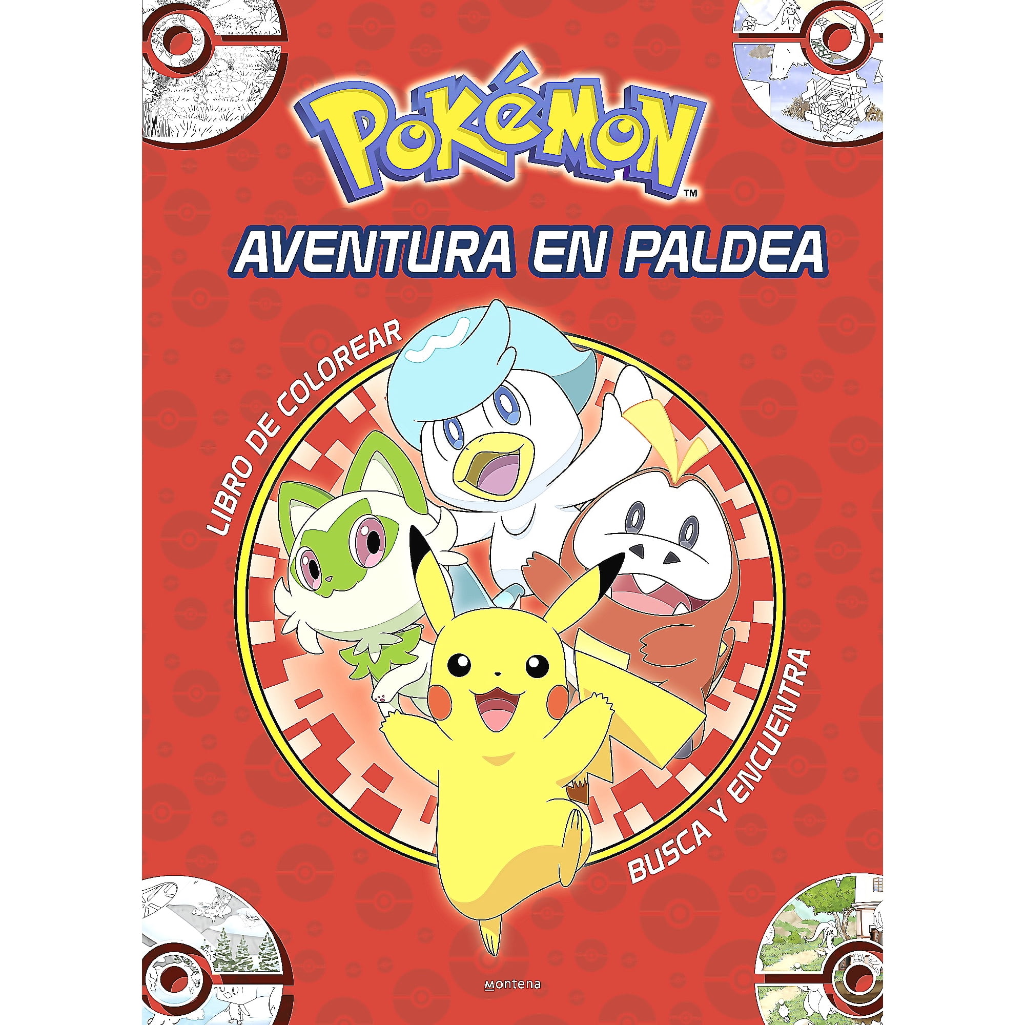 Montena - Libro Aventura En Paldea - The Pokémon Company