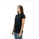 thumbnail image 3 of Polera Pique Quebec Manga Corta Negro Mujer, 3 of 6