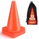 thumbnail image 1 of Conos de fútbol GHB 23 cm paquete de 12 para entrenamiento deportivo, 1 of 9