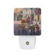 thumbnail image 1 of Los Aristogatos Luz nocturna LED con sensor de anochecer a amanecer para dormitorio, baño, pasillo, escaleras - Lámpara LED nocturna de enchufe, 0.5W - 1 pieza, 1 of 6