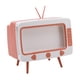 thumbnail image 5 of Caja De Pa?uelos Con Forma De TV Soporte Para Teléfono Móvil Servilletero De Pa?uelos De Escritorio Rosa, 5 of 5
