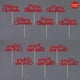 thumbnail image 4 of Gexolenu Merry Christmas para cupcakes, 36 unidades, purpurina roja, 4 of 4