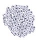 thumbnail image 2 of 200 unids mezclar acrílico cuadrado cuentas de perlas gran agujero diy artesanías 1 #, 2 of 5