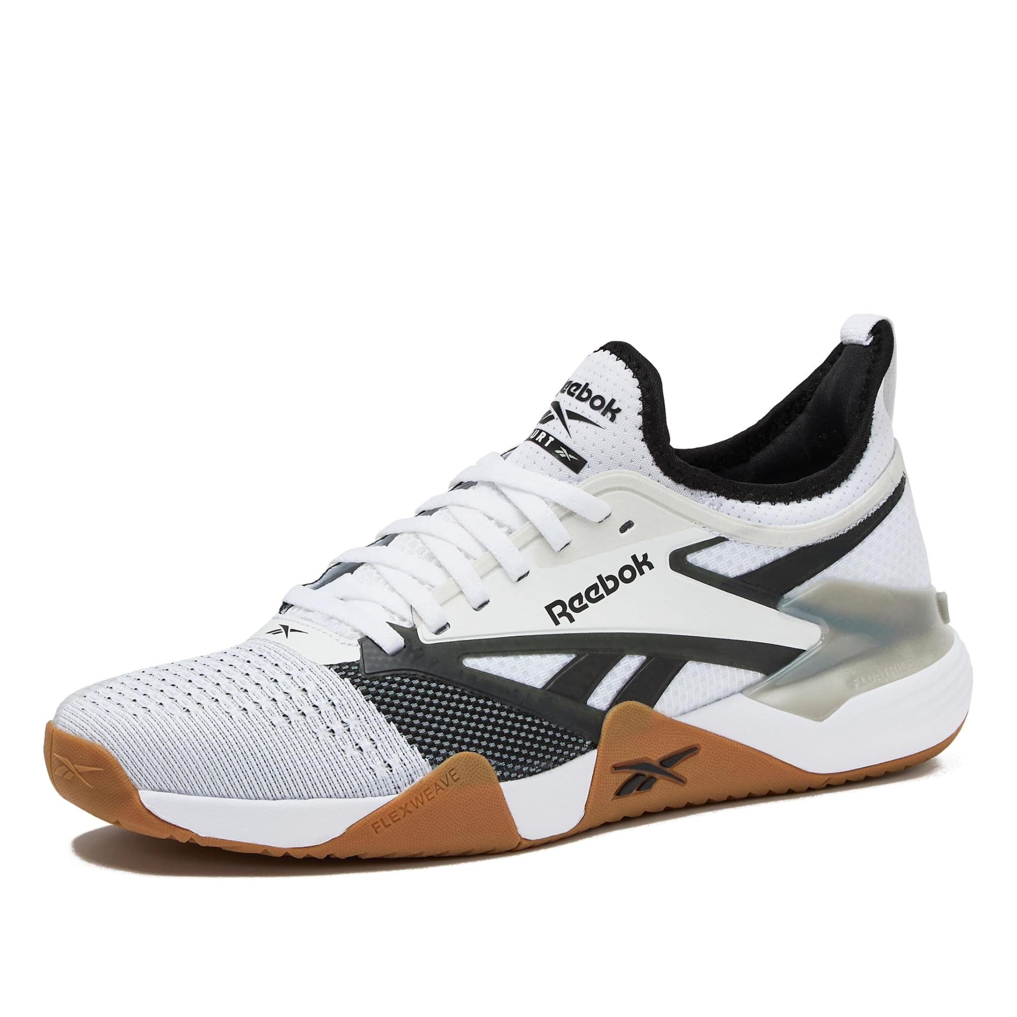 Zapatos Reebok Nano Court Sport Pickleball Tennis Para Hombre, Blanco/negro