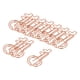 thumbnail image 3 of 10 Piezas De Clips De Papel Para Llaves De Rosa áurea, Dibujos Animados Para Suministros De Oficina, Notas De Archivo, 3 of 3