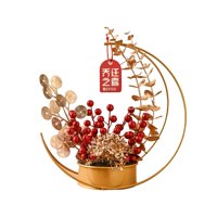 Bothyi - Accesorio Decorativo Chino Adorno De Año Nuevo Simulación Inauguración De Una Casa