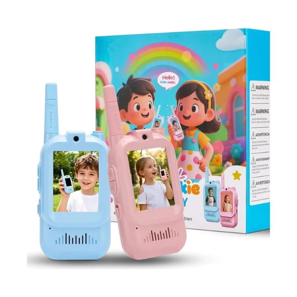 Juguete Walkie Talkie Infantil Con Video Llamada Cámara