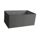 thumbnail image 2 of Caja De Almacenamiento Plegable Para Guardarropa, Caja De Almacenamiento Para Ropa, Libros, Manta XL, Gris, 2 of 3