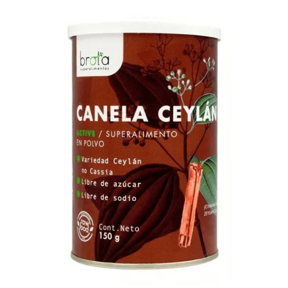 Canela Ceylán (en Polvo) - Brota 150 Grs