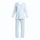 thumbnail image 2 of Pijama Mujer Celeste Talla L, 2 of 3