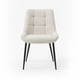 thumbnail image 2 of Silla Milano Lino Base Negro, 2 of 2