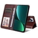 thumbnail image 4 of Funda Billetera para Xiaomi 12 Pro con Porta Tarjetas y Soporte Ajustable Marrón, 4 of 6