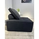 thumbnail image 4 of Juego 2 Sofa Modular Individual 85x85x70cm Alta Elasticidad Color Negro Diseño De La Tela Rayado, 4 of 7