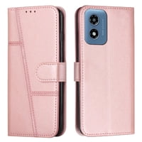 Foxdock - Funda Flip Para Motorola Moto G04/G24 – Carcasa Delgada Y Resistente A Impactos Con Soporte Para Uso Diario Y Profesional