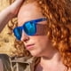 thumbnail image 5 of Gafas de sol Goodr Falkor's Fever Dream, polarizadas, azules, UV400, 5 of 9