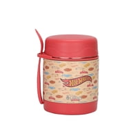 Termo Comida Hot Wheels Class + Cuchara 330Ml Acero Inox Uma