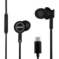 Audífonos Manos Libres Tipo-C Negro Aiwa Aw-I30Tc