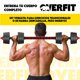 thumbnail image 4 of Set Mancuernas Y Barra Unibles 15kg Fitness Pesas Ajustables, 4 of 5