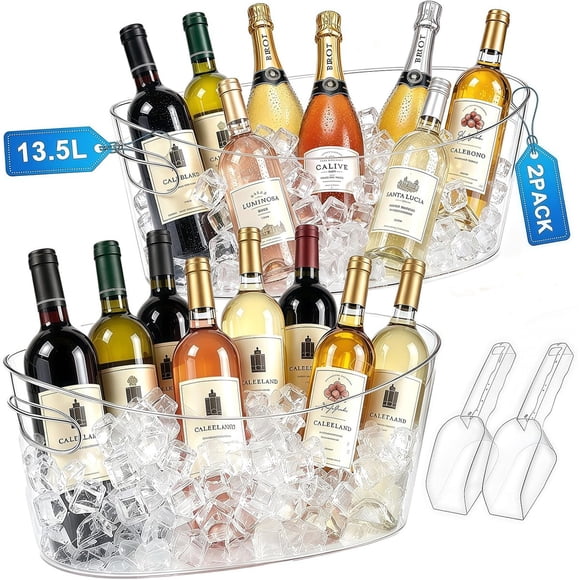 Balde para Hielo Gifhomfix Pack 2 13.5L