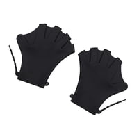 Magideal - Guantes De Natación Palmeados, Guantes Acuáticos, Aeróbic Acuático, Fitness Acuático, Guantes De Natación, Ajustables Para Natación, Bodyboard, Buceo, Negro
