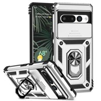 Estuche Gangxun Para Google Pixel 7 Pro, Soporte Giratorio 360°, Estilo Mecánico Y Magnético