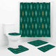 thumbnail image 3 of Set Juego De Baño Con Cortina Cubre Inodoro 4 Piezas, 3 of 4