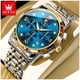 thumbnail image 2 of Reloj Hombre Lujo Deportivo y Elegante Cronógrafo Fase Lunar para uso diario, 2 of 3