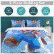 thumbnail image 5 of Super Mario 3-Piece Comforter Set for Bedroom Super Mario Bedding Set for Kids Adults Soft Microfiber Duvet Cover Set with Zipper Closure, 5 of 5