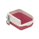 thumbnail image 1 of Caja De Arena Para Gatos Resistente A Las Manchas Y Antisalpicaduras Con Bandeja De Arena Para Gatos De Lado Alto Rosa, 1 of 5