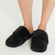 thumbnail image 2 of Pantufla de Mujer Zapatilla Gamuza Negro, 2 of 3