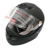 Casco Full Face Bx105 Talla M Color Flat Black Ceritificacion Ece Bex Negro M